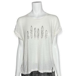 Current/Elliott The Rolled Crew Tee